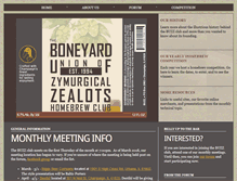 Tablet Screenshot of buzzbrewclub.org